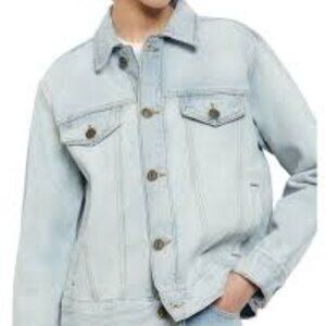 Sandro Women Jeans Jacket Size 38